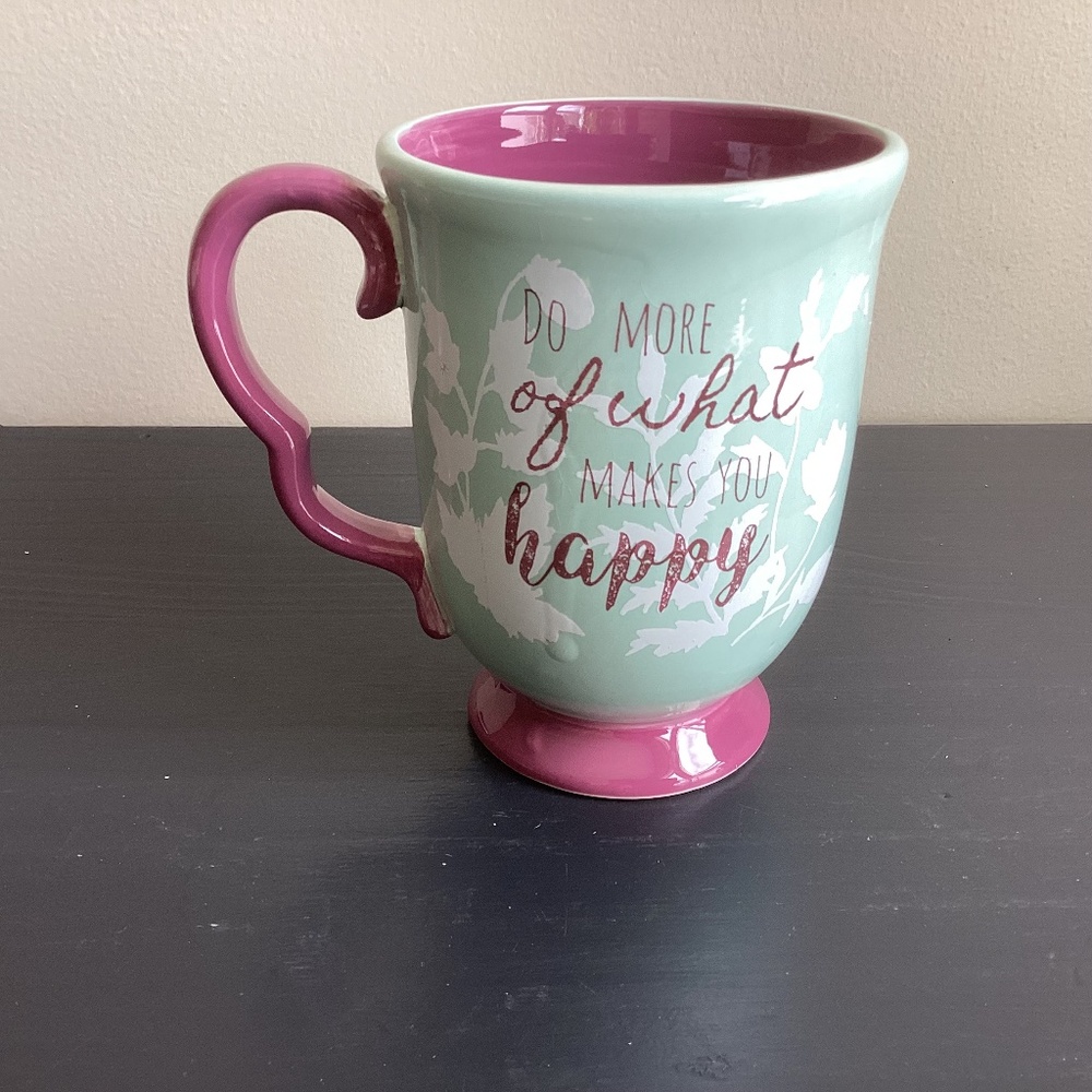 Urban Market “Do More of What Makes You Happy” 18.75oz Ceramic Mug